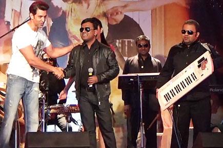 Kaabil's song launch with special artists! 