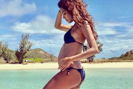 Lisa Haydon is pregnant! Actress flaunts baby bump in sexy black bikini