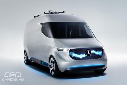2017 CES: Mercedes-Benz vision van concept steals spotlight