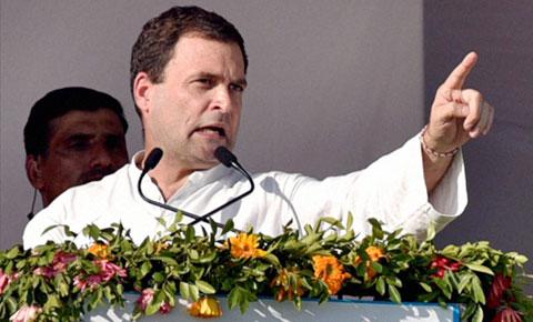 Rahul Gandhi's 'hand' remark: BJP wants Congress' poll symbol cancelled