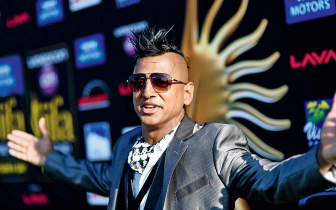 DJ-drummer Ravi Jakhotia opened the inaugural concert. Getty Images