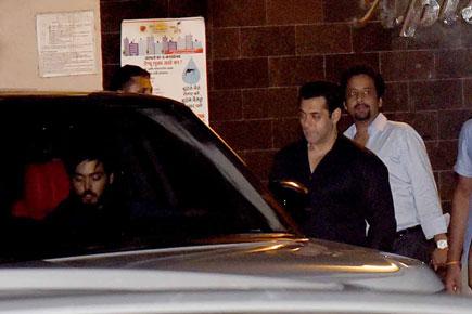 Photos: Anant Ambani spotted at Salman Khan's house in Bandra