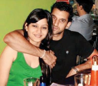 Sheena Bora with Rahul Mukerjea
