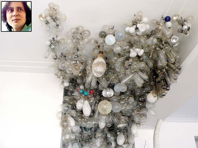 Sheetal Gattani and her collection of lightbulbs