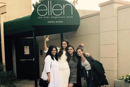Photos: After Priyanka, Deepika makes debut on 'The Ellen DeGeneres Show'