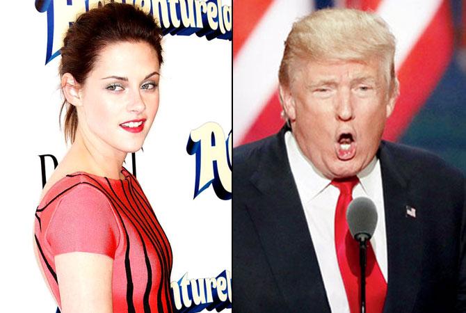 Kristen Stewart: Donald Trump was really obsessed with me and it was f*****g crazy