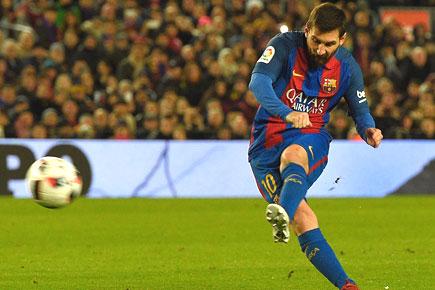 Lionel Messi free kick fires Barcelona into Copa del Rey quarterfinals