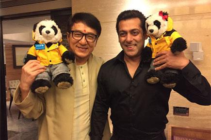 Heres's what happened when Salman Khan met Jackie Chan