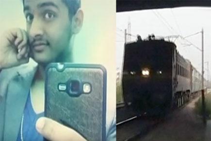 Two selfie-obsessed teenagers run over by train