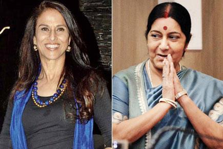Shobhaa De gets 'advice' after asking Sushma Swaraj to stop tweeting