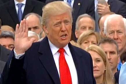 Donald Trump sworn-in as 45th US President