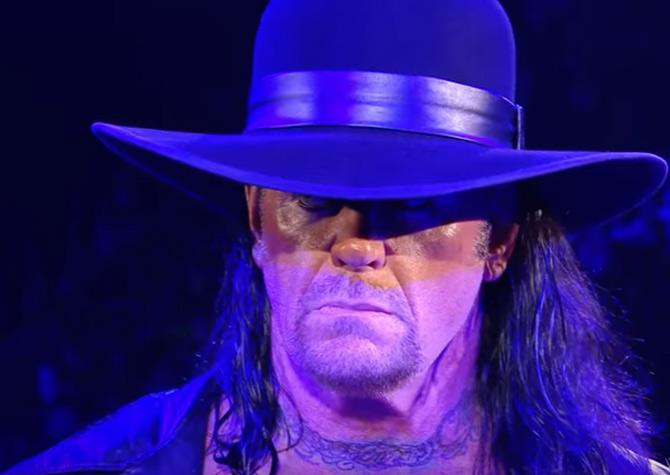 Undertaker on WWE Raw