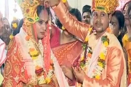 Watch Video: Odisha man ties the knot with transgender