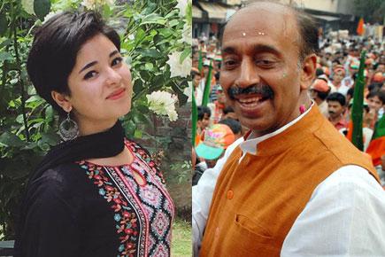 Now, teen actor Zaira Wasim gets into a 'dangal' with minister Vijay Goel