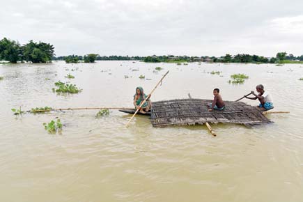 Flood situation continues to remain grim in Assam