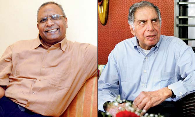 Chef Ananda Solomon and Ratan Tata