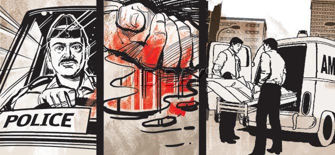 By the time the police reached his home, he had slit his wrist. He was rushed to a trauma care hospital and is out of danger now.  Illustration/Ravi Jadhav