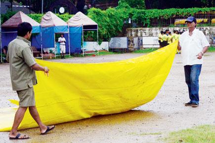 Mumbai: MSSA begin tent set up for football season. But aren't they late?