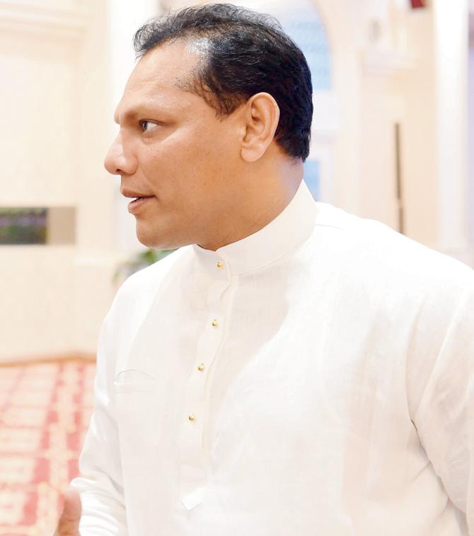 Sri Lanka Sports Minister Dayasiri Jayasekera. PIC/AFP