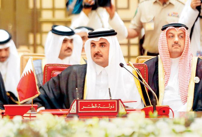 Emir of Qatar, Sheikh Tamim bin Hamad al-Thani. pic/AFp