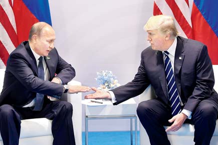 US President Donald Trump gives Russia a clean chit