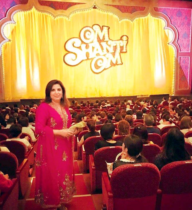 Farah Khan attends the Japanese version of Om Shanti Om