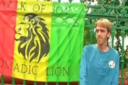 Video: Foreigner to walk 6,000 km to highlight farmers plight in India