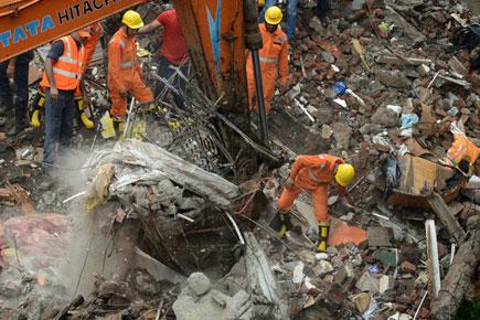 Watch video: Building collapses in Ghatkopar; rescue operations underway