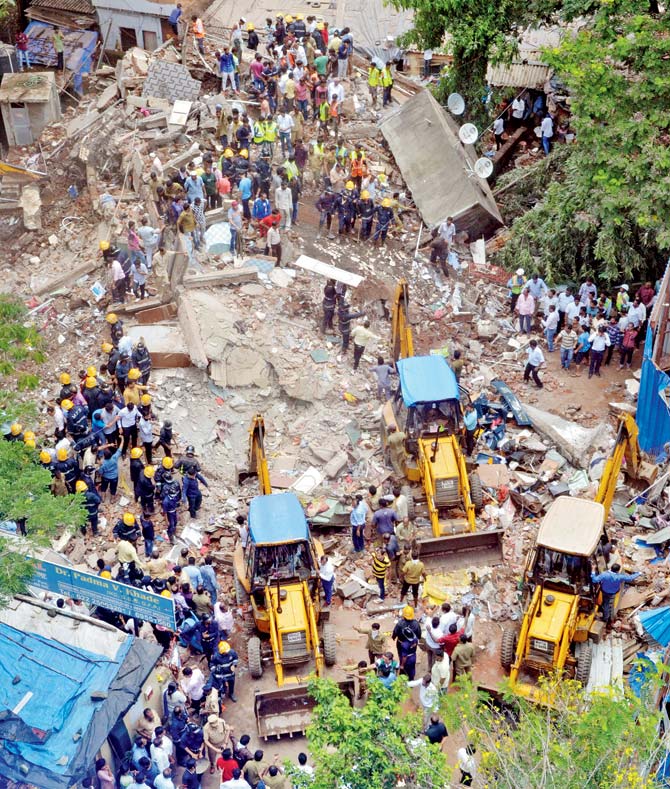 Illegal alterations on the ground floor led to the Ghatkopar building crash that claimed 17 lives on Tuesday
