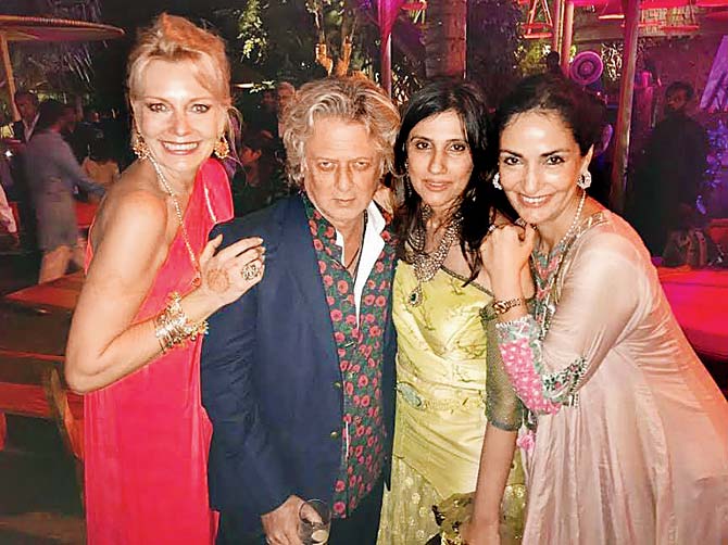 Jacqueline Lundquist, Rohit Bal, Rina Dhaka and Simar Duggal
