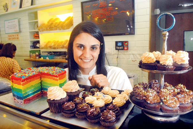Owner and chef Kainaz Messman Harchandrai at Theobroma