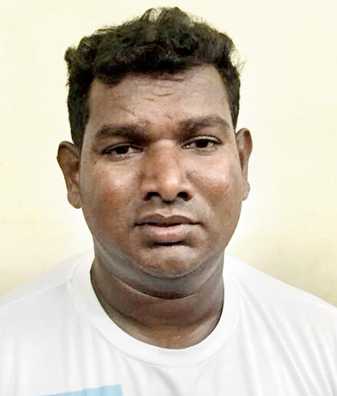 Accused Kalpesh Devgare