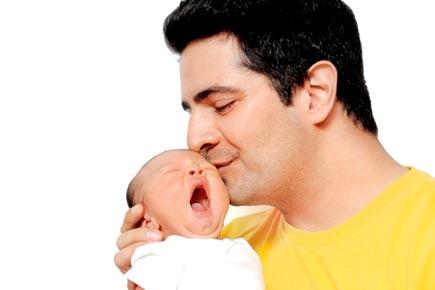 This photo of Karan Mehra's one-month-old son yawning is adorable