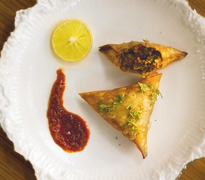 Kheema Samosas