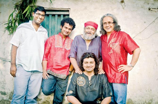 (From left) Nikhil Rao, Tuheen Chakraborty, Rahul Ram, Himanshu Joshi andâu00c2u0080u00c2u0088Amit Kilam make up Indian Ocean