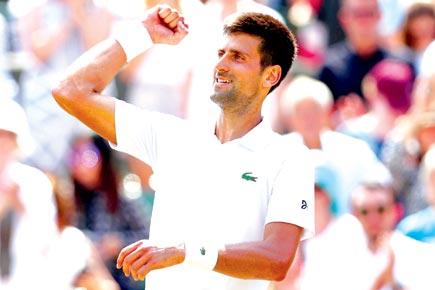 Wimbledon: Novak Djokovic flexes his muscles, enters last-16 for 10th time