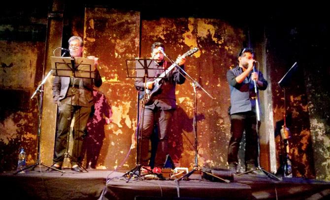 A Poetrification performance at Sitara Studios