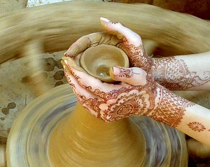 Learn pottery and stay in rustic cottages amidst lush greenery