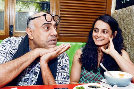 Rajit Kapur and Faezeh Jalali talk about theatre, health food over lunch
