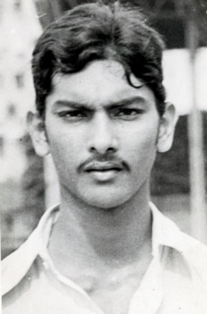 A young Ravi Shastri