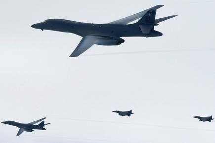 US bombers drill near Korea DMZ in show of force