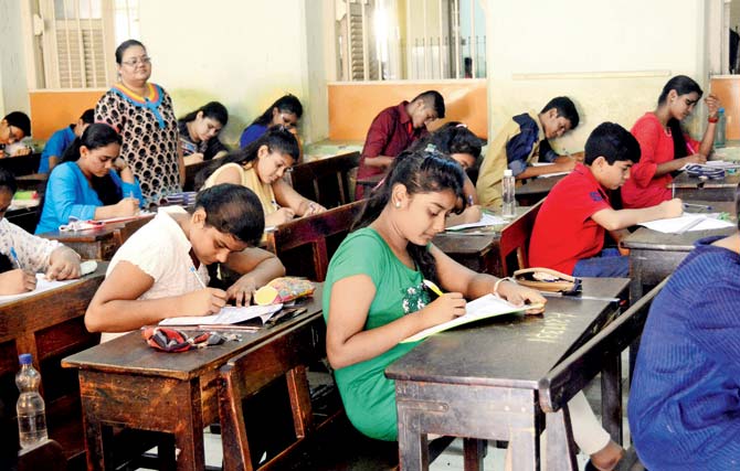 The results for the SSC exams were declared two months ago. File pic for representation