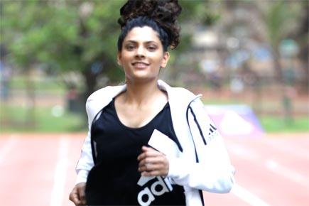 Saiyami Kher and Pooja Gor run for healthy life