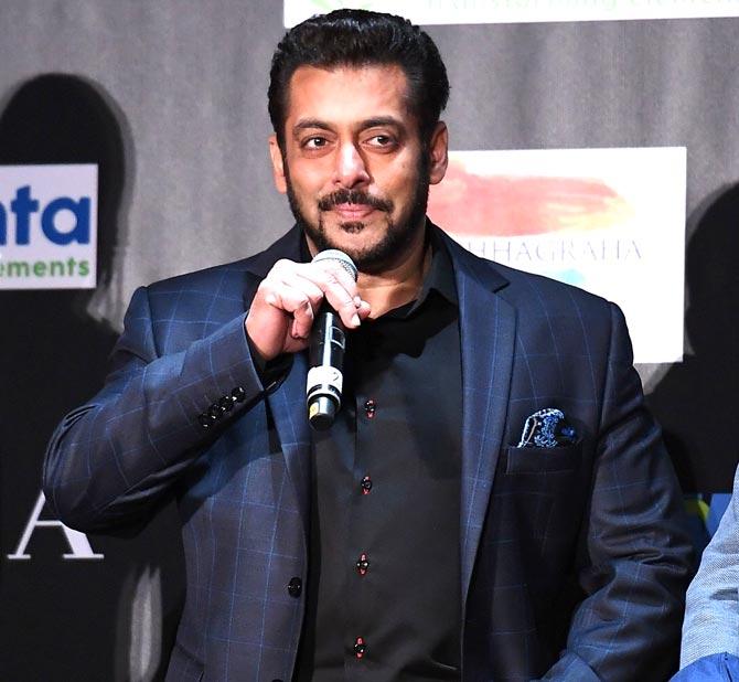 Salman Khan. Pic/AFP