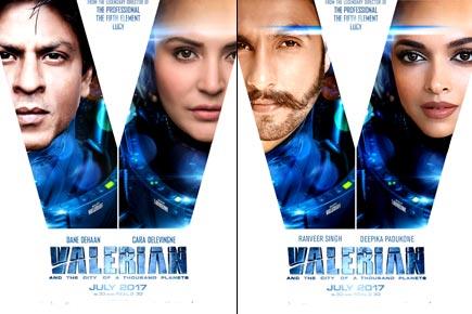 Bollywood version posters of 'Valerian and the City of A Thousand Planets'