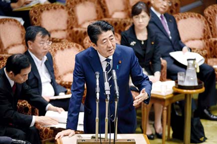 Lawmakers accuse Japan's Prime Minister Shinzo Abe of false testimony