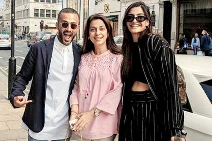 Sonam Kapoor and Anand Ahuja's chance meeting with Juhi Chawla in London