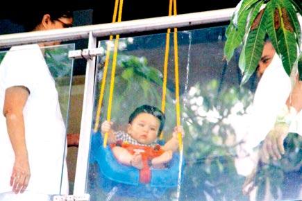 Taimur Ali Khan likes to be in the swing of things
