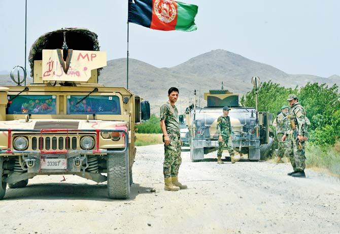 The Taliban have been ramping up their campaign against government forces. Pic for representation/AFP