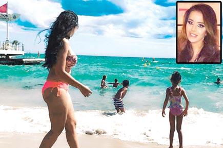 Maanayata Dutt sizzles in bikini while holidaying in France